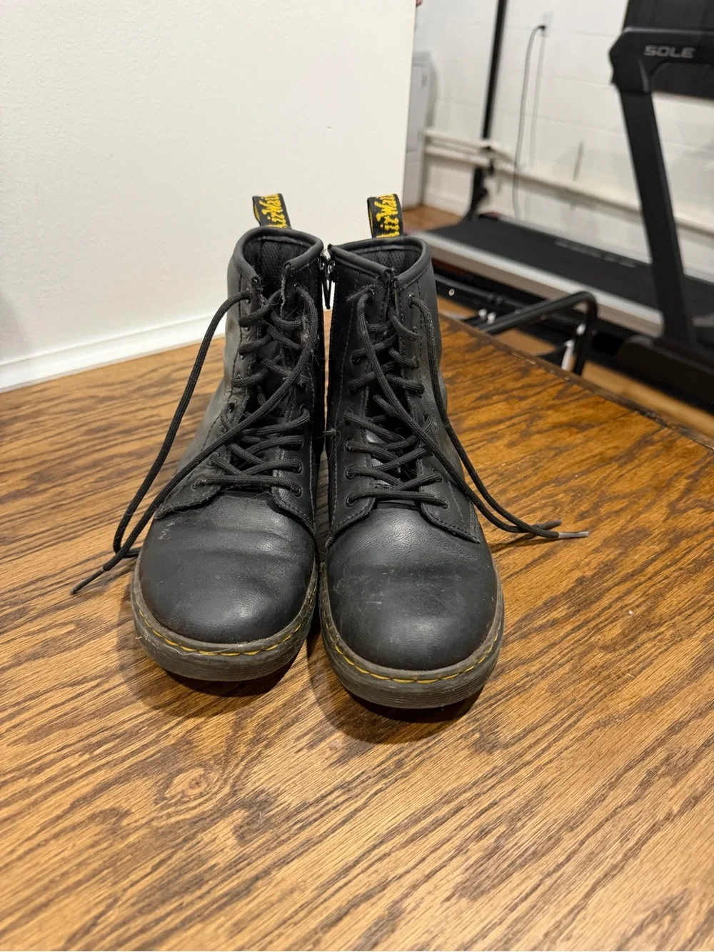 Dr. Martens 1460 Black Leather Lace-Up Boots